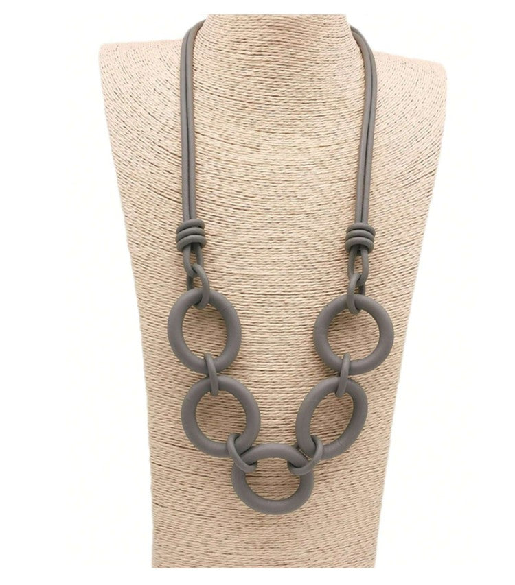 Slate Loop Necklace