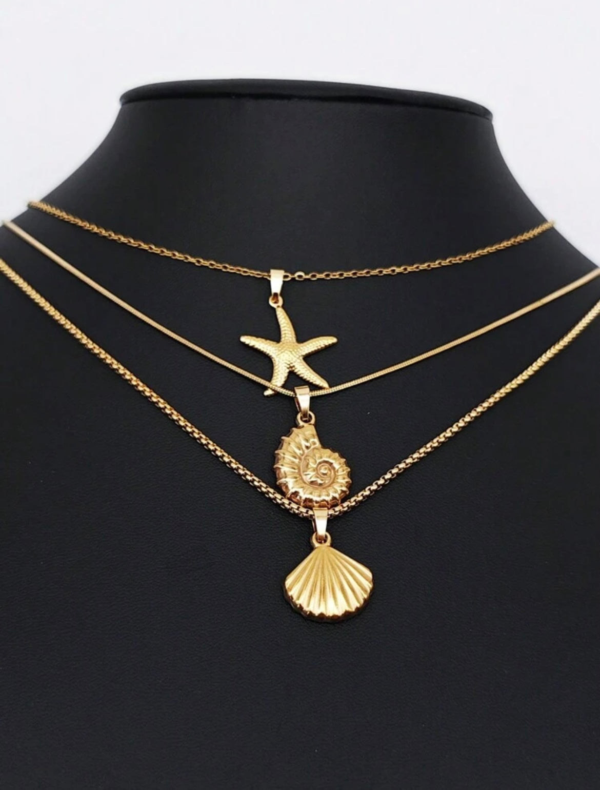 Sea Layers Necklace Set