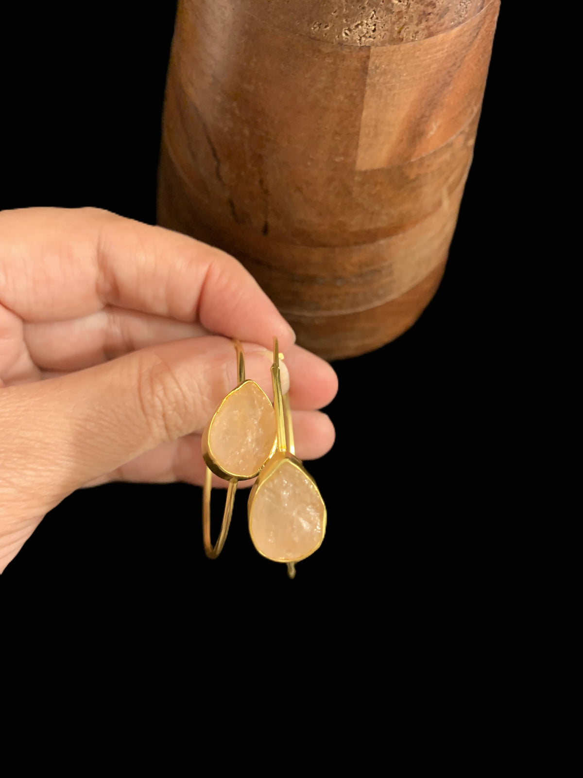 Rosé Drop — earrings — view 4
