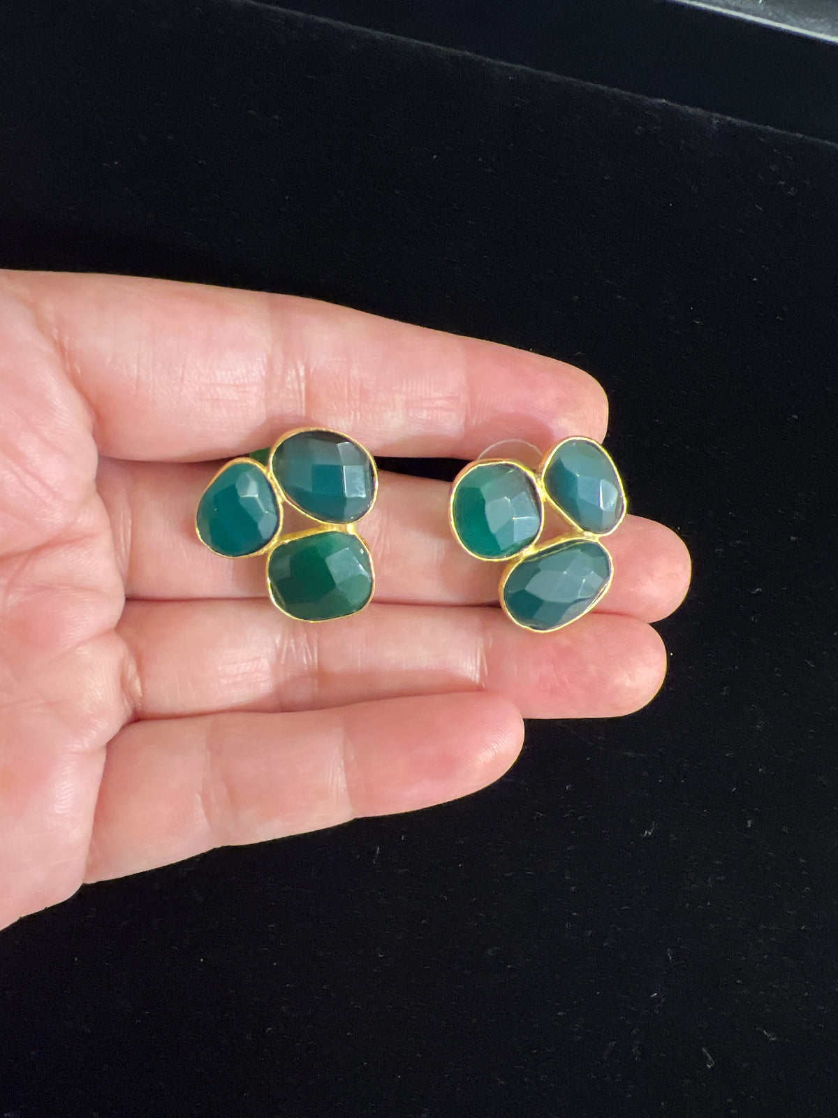 Verdant Petal — earrings — view 11