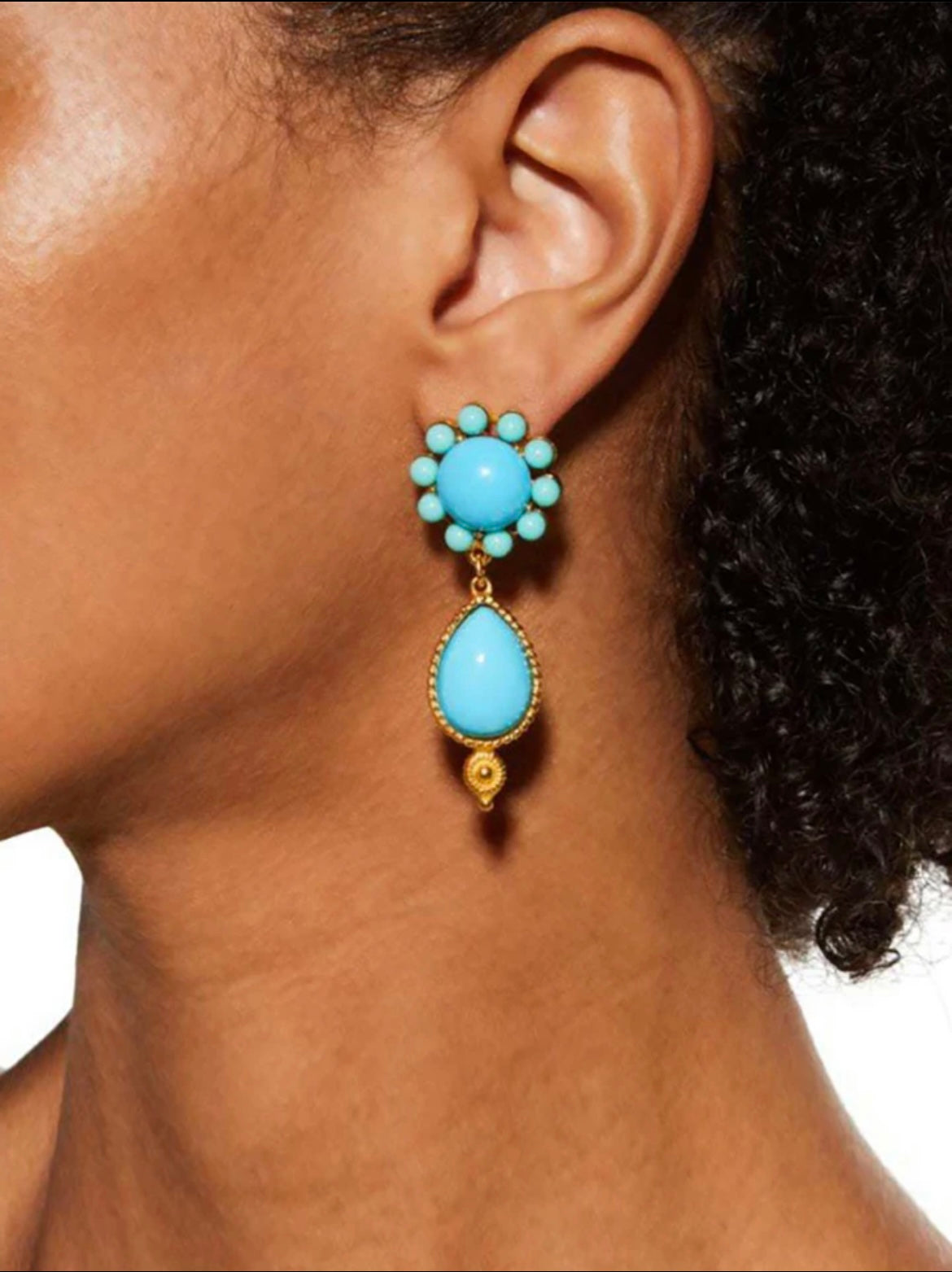 Floral Turquoise