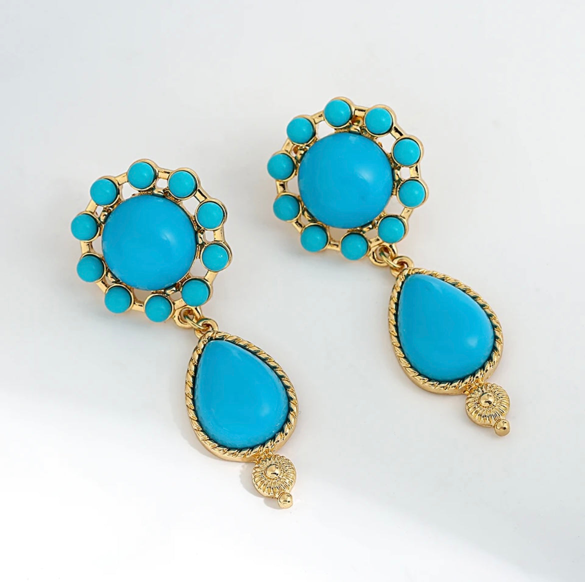 Floral Turquoise