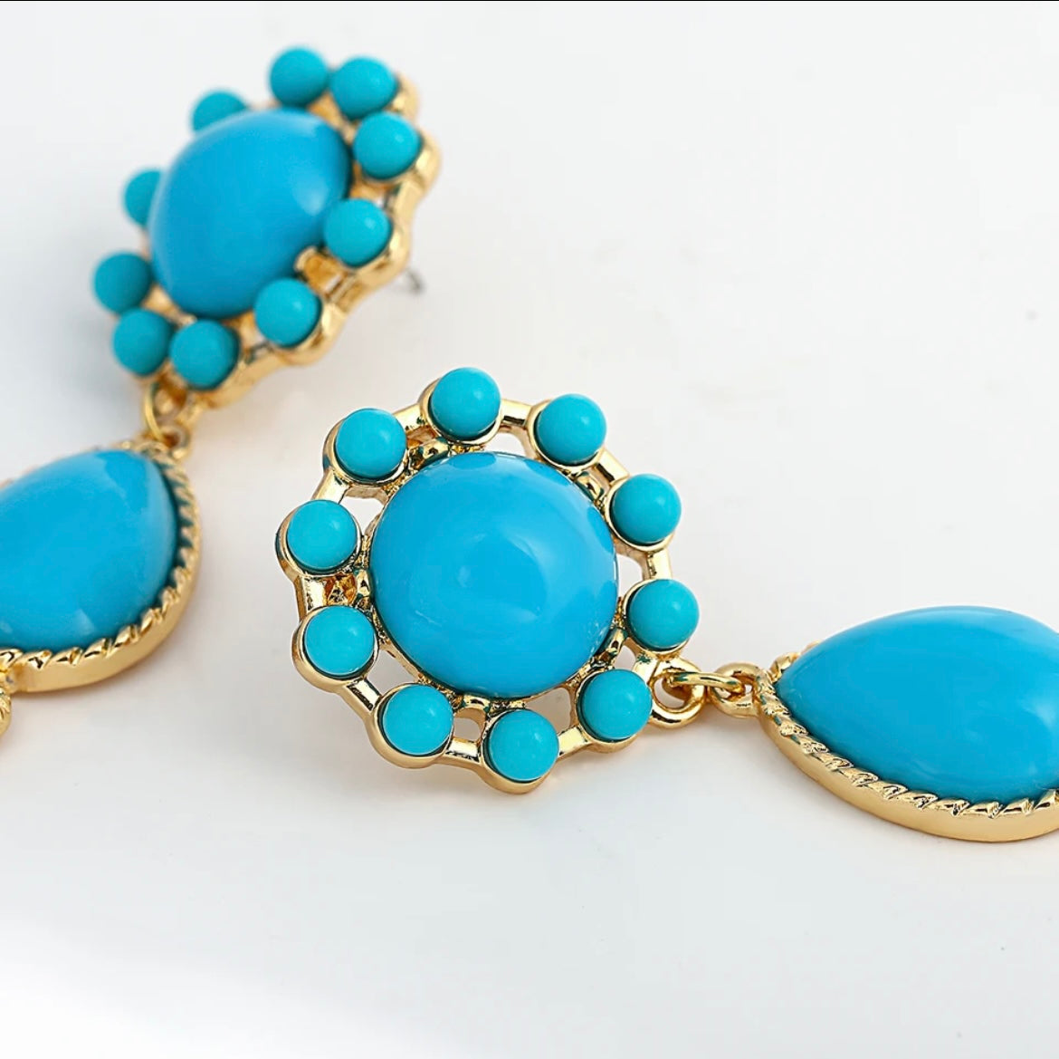 Floral Turquoise
