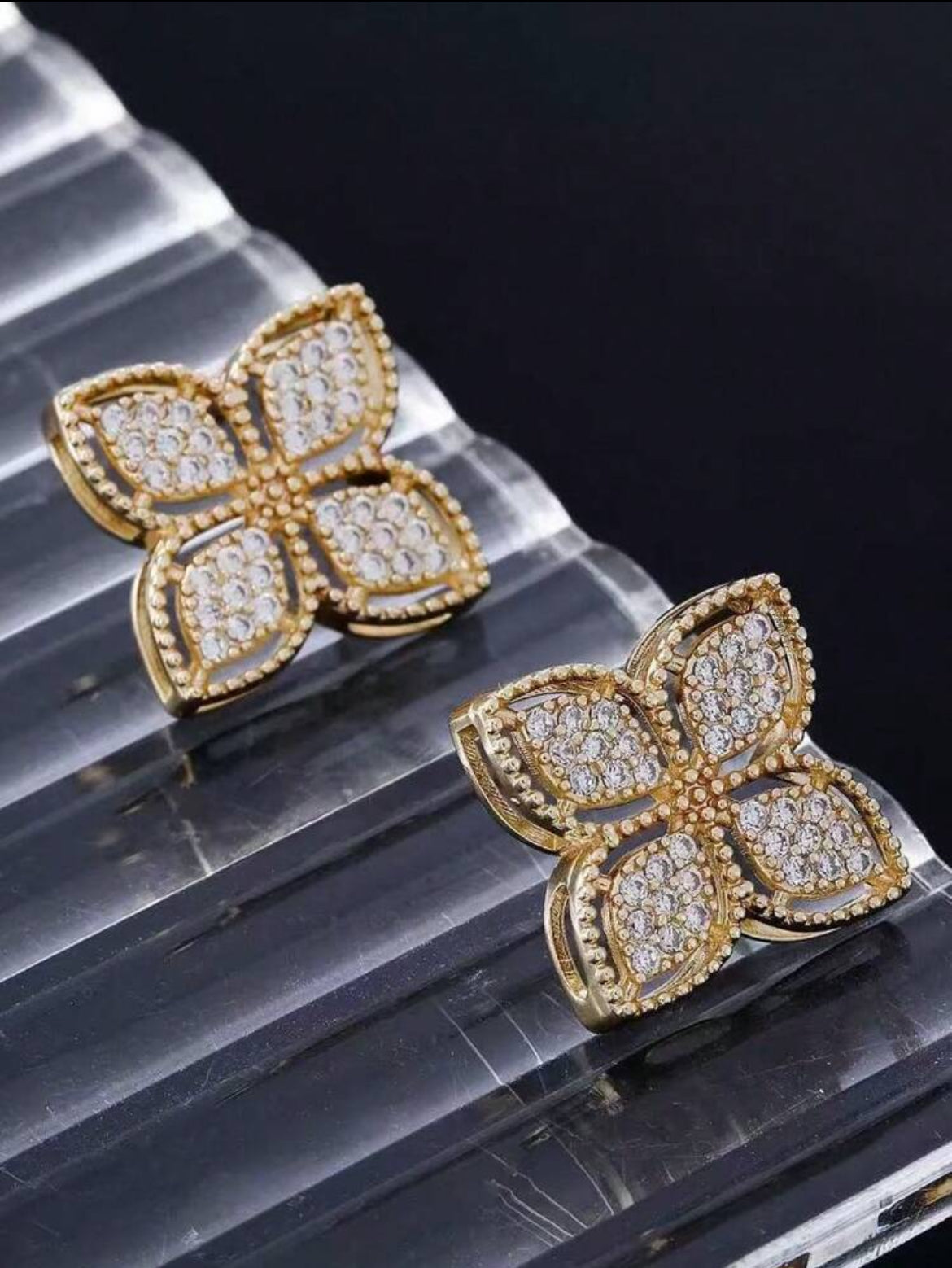 Sparkle Bloom Studs