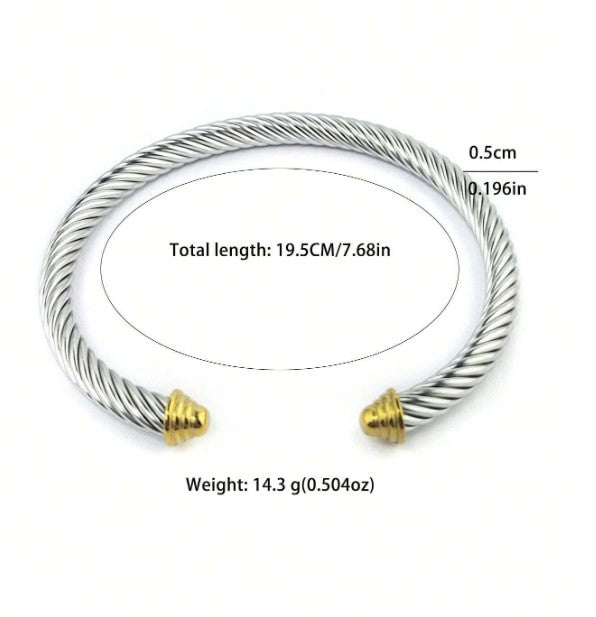 Monaco Twist Cuff