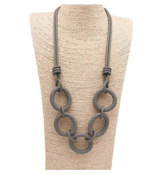 Slate Loop Necklace