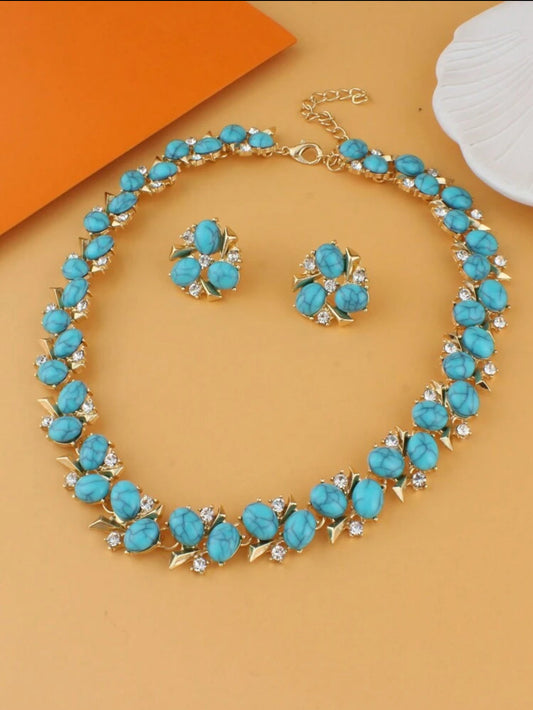 Turquoise Garden Set