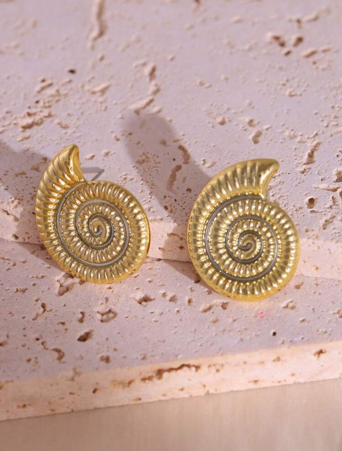 Golden Spiral Studs