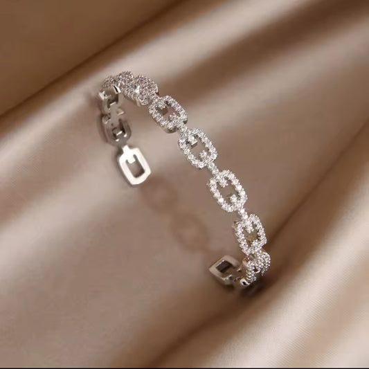 Crystal Cross Bracelet