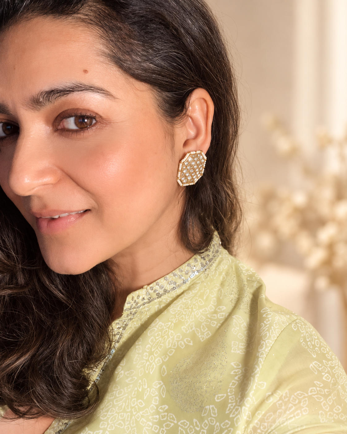 Jharokha Studs — earrings — view 1