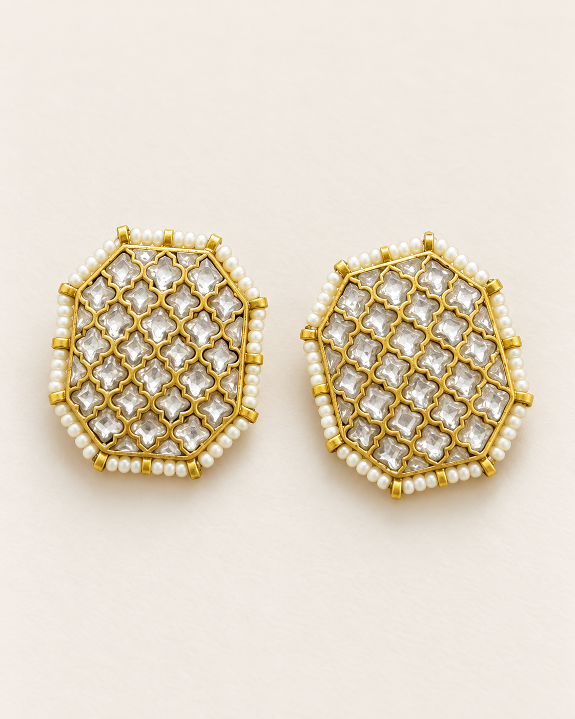 Jharokha Studs — earrings — view 2