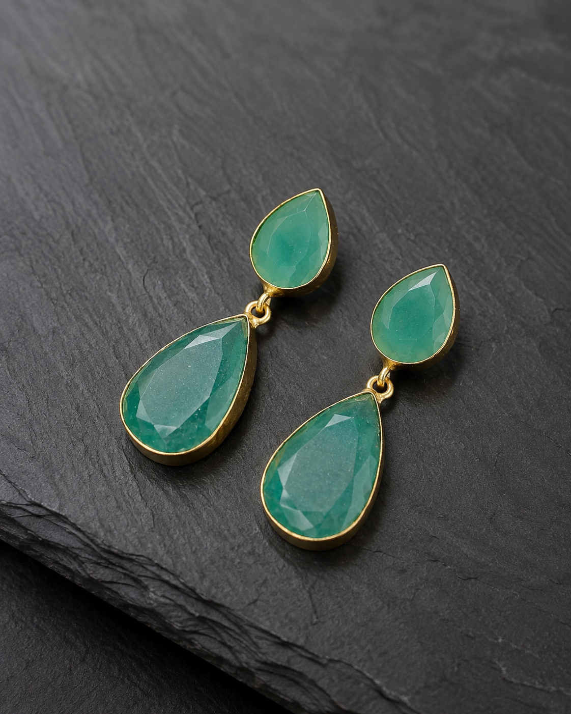 Green Muse — earrings — view 2