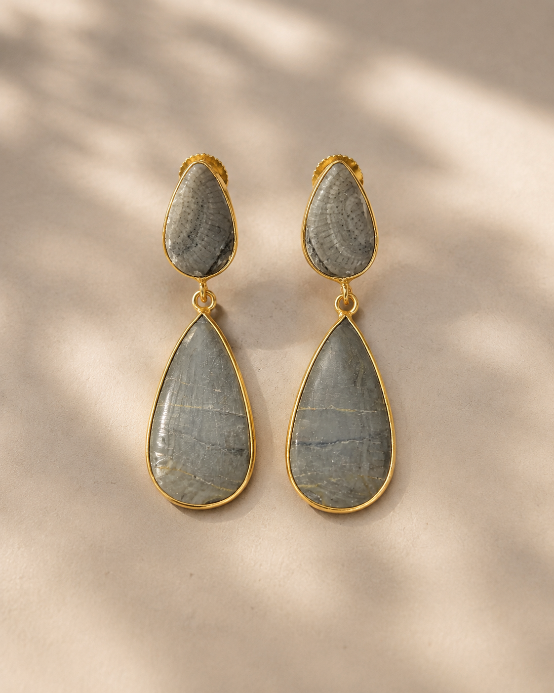 Grey Horizon — earrings — view 1