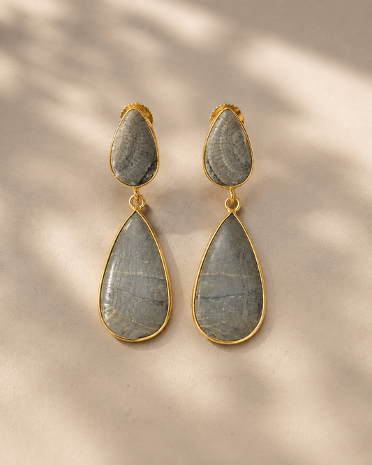Grey Horizon — earrings — view 1