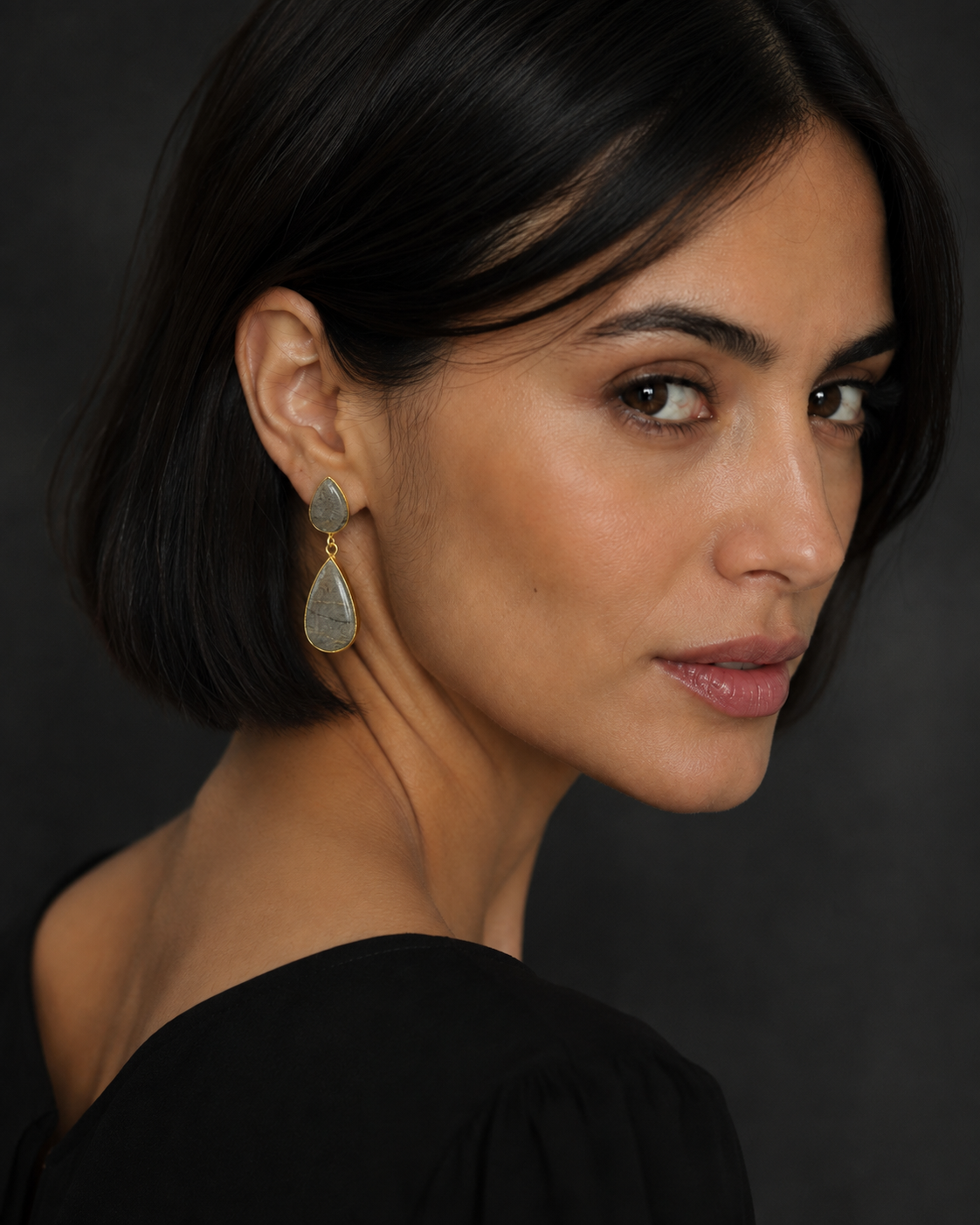 Grey Horizon — earrings — view 4