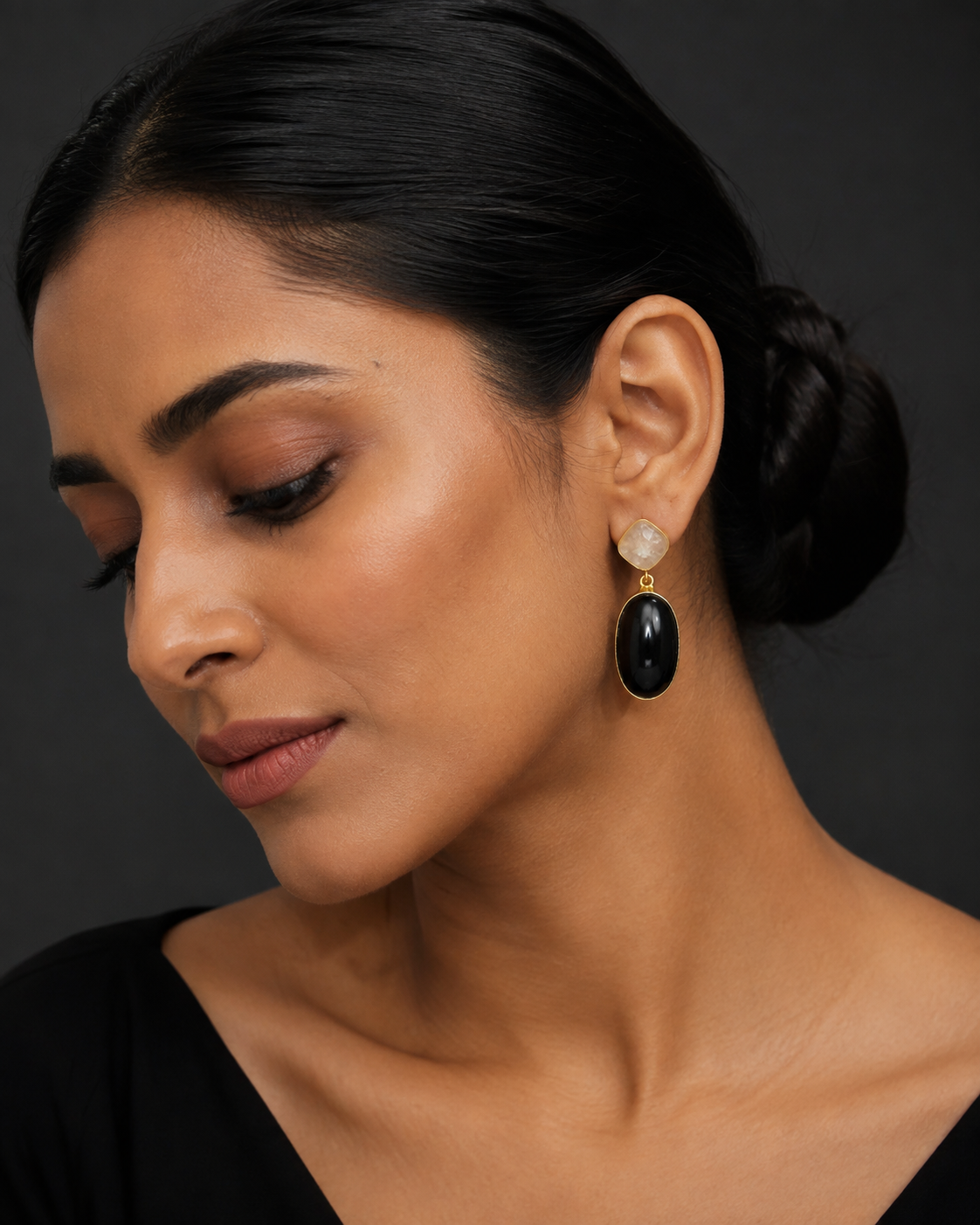 Midnight Halo — earrings — view 4