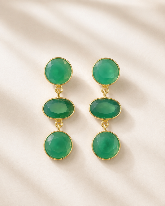 Celeste Verde — earrings — view 1
