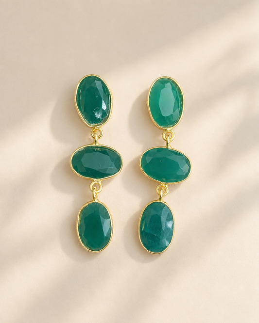Celeste Verde — earrings — view 1
