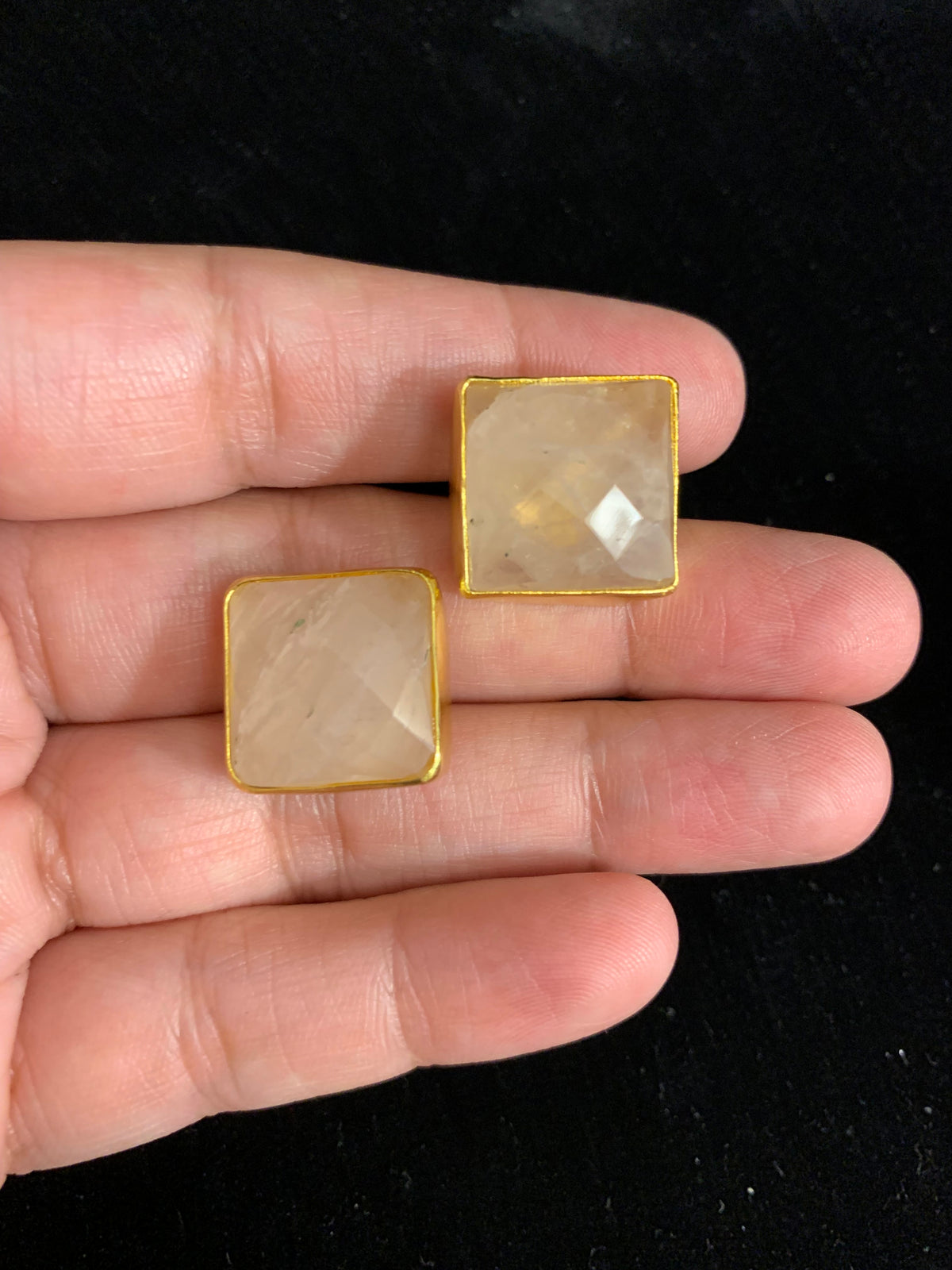 Blush Studs — earrings — view 5
