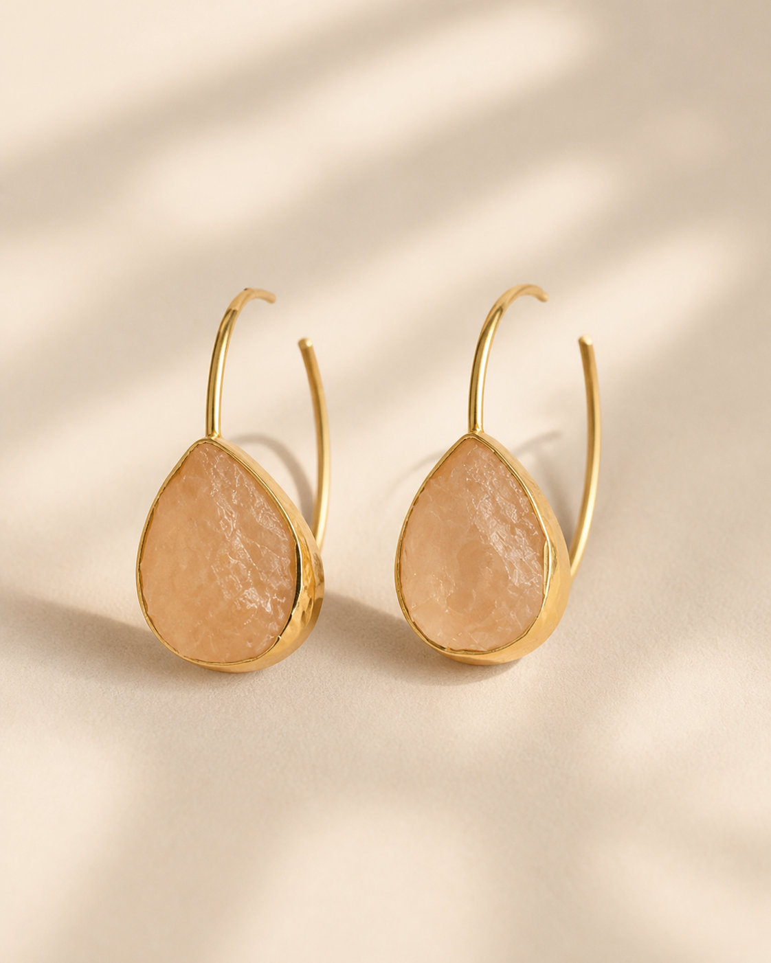 Rosé Drop — earrings — view 1