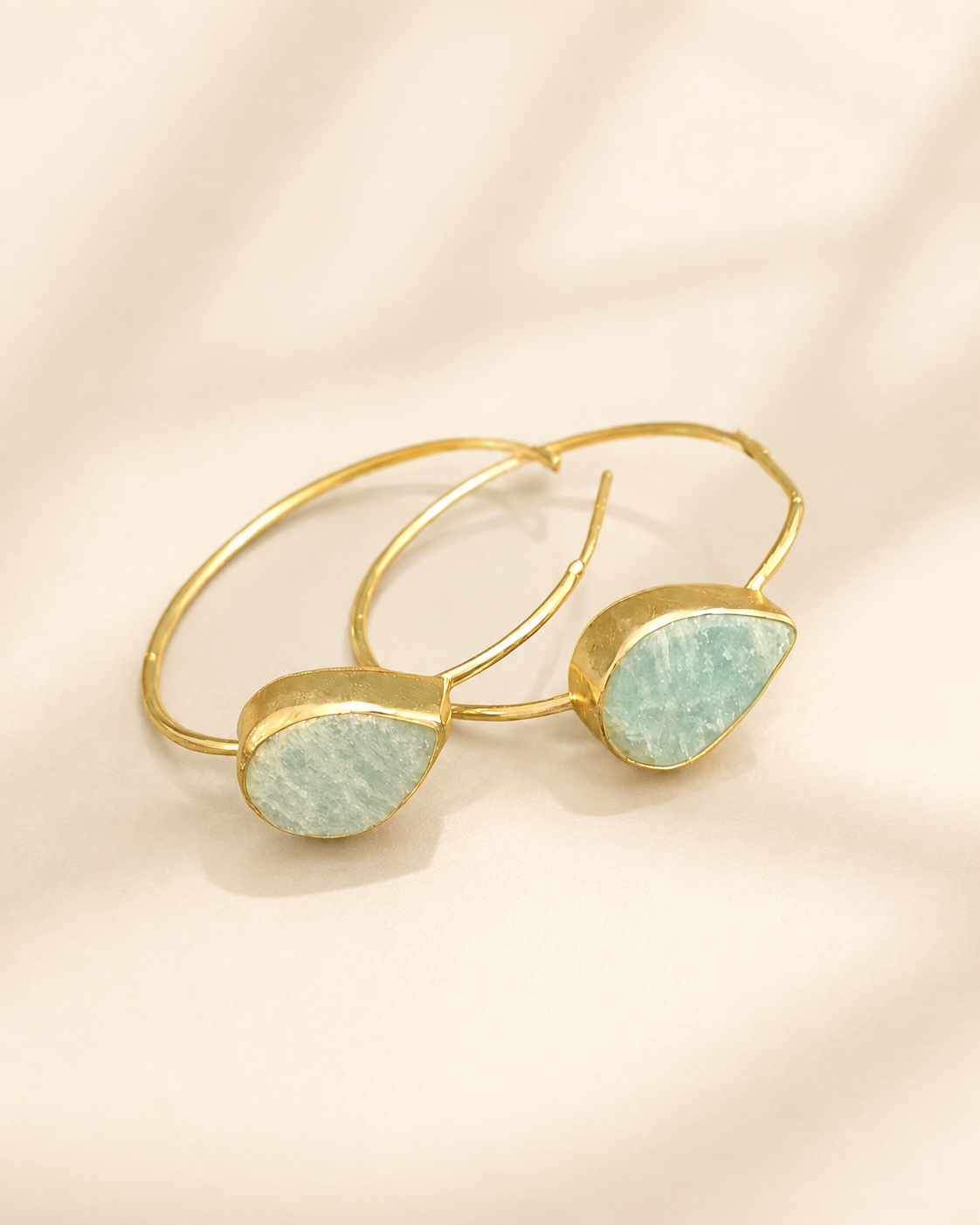 Mint Drop — earrings — view 1