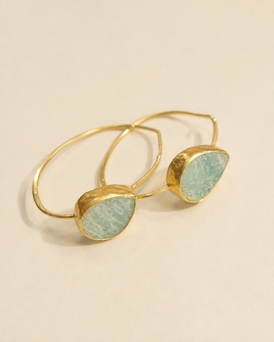 Mint Drop — earrings — view 2