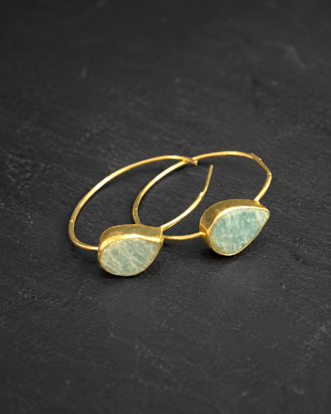 Mint Drop — earrings — view 3