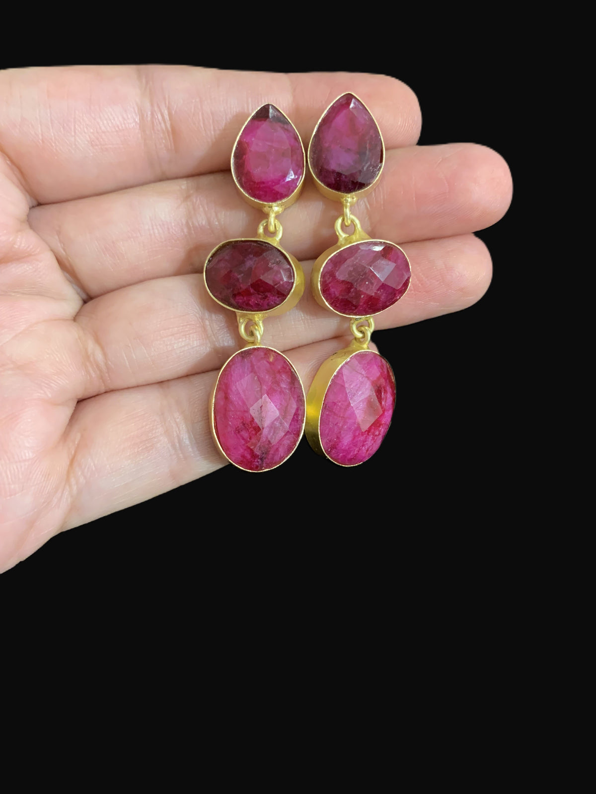 Scarlet Drops — earrings — view 6
