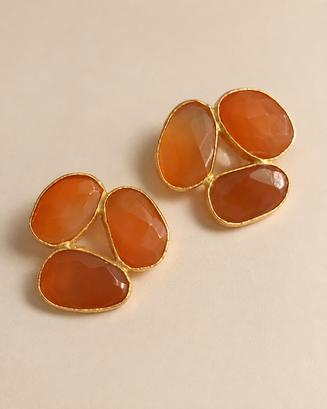 Scarlet Lumière Studs — earrings — view 2