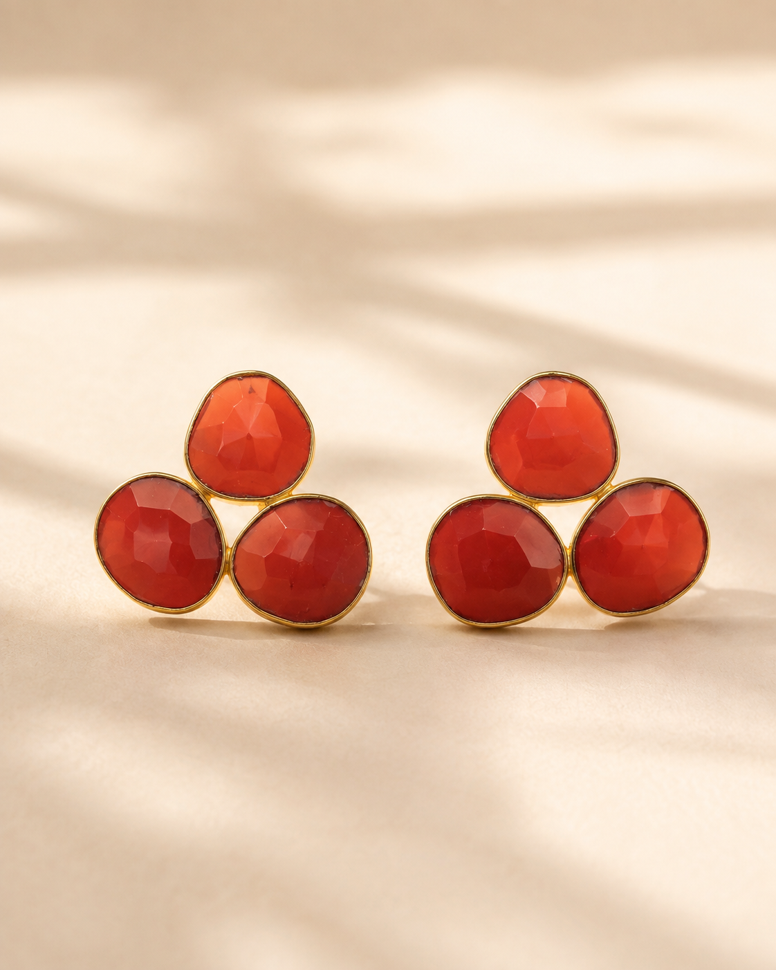 Scarlet Lumière Studs — earrings — view 5