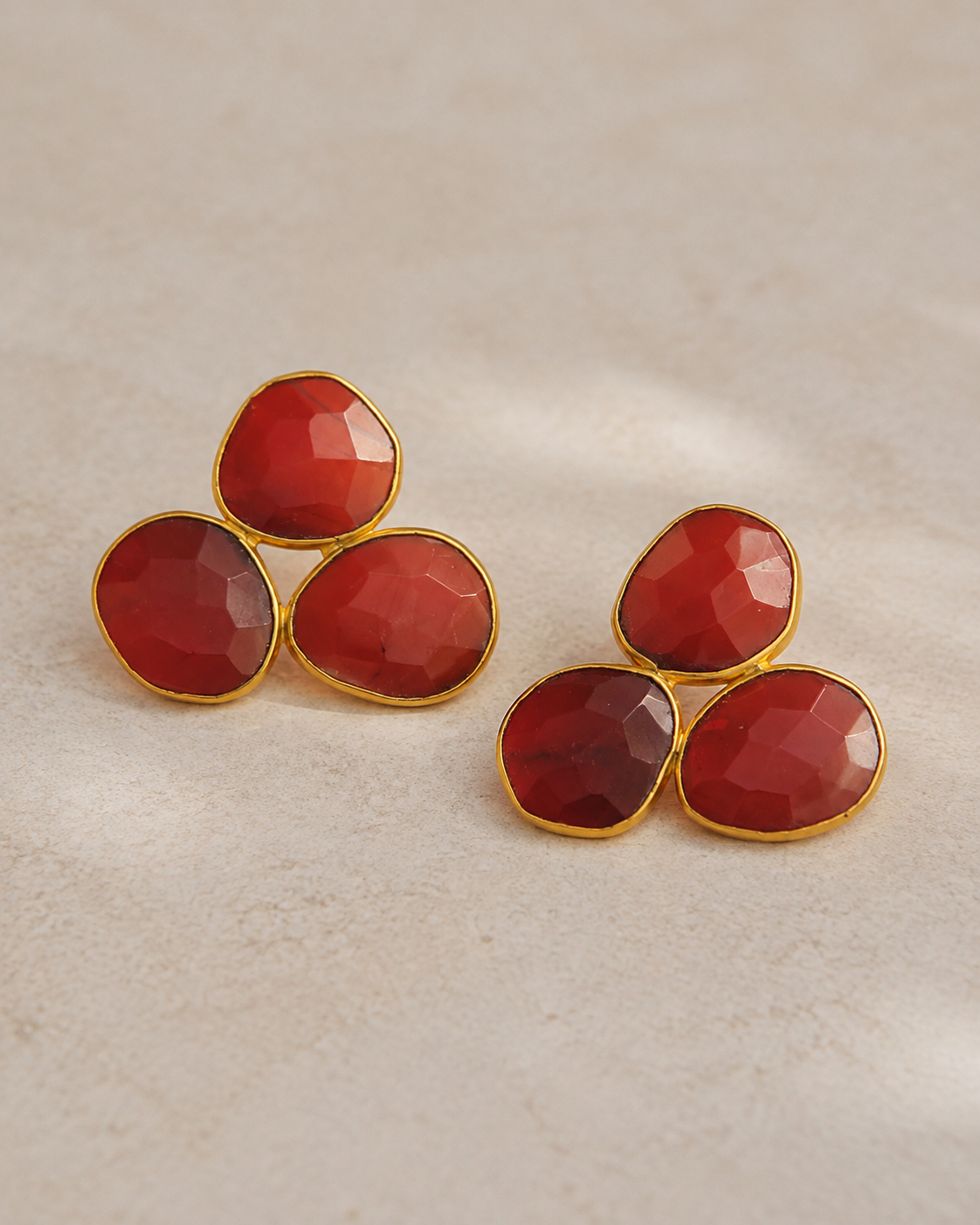 Scarlet Lumière Studs — earrings — view 6