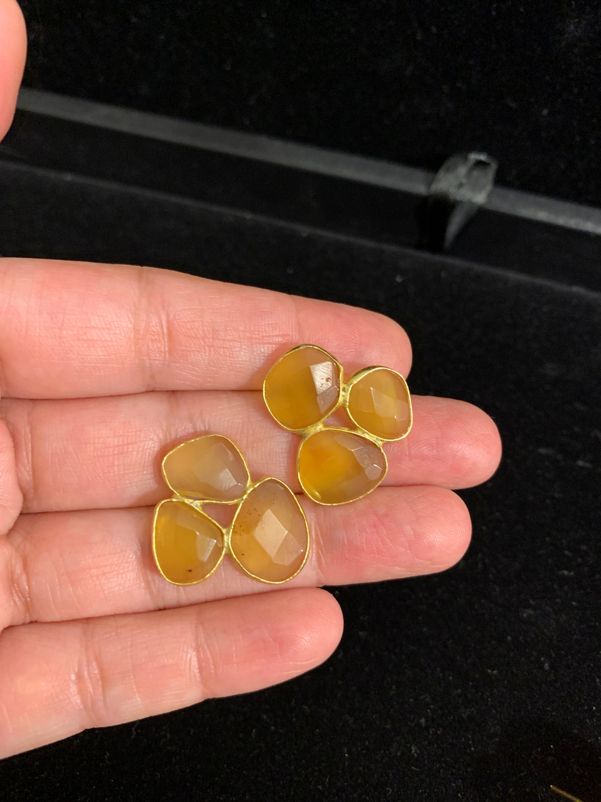 Citrine Aura — earrings — view 5