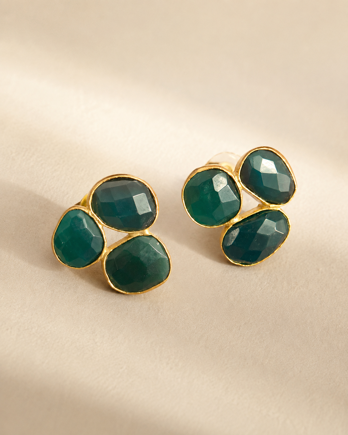 Verdant Petal — earrings — view 6