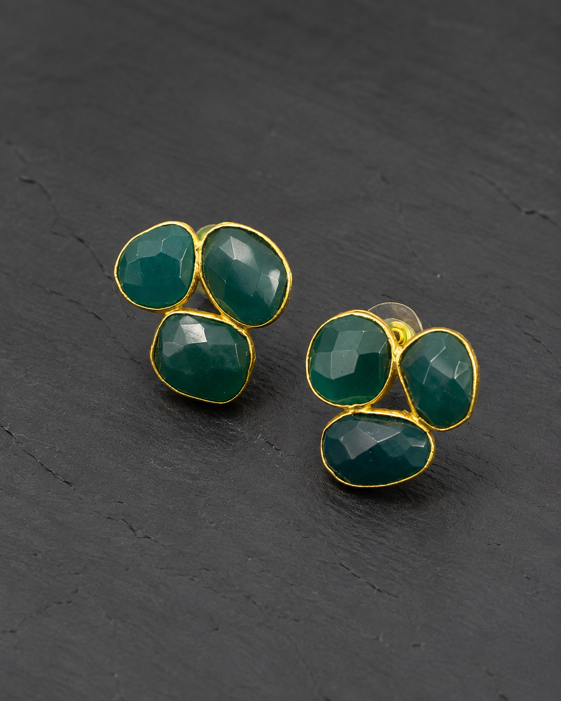 Verdant Petal — earrings — view 7