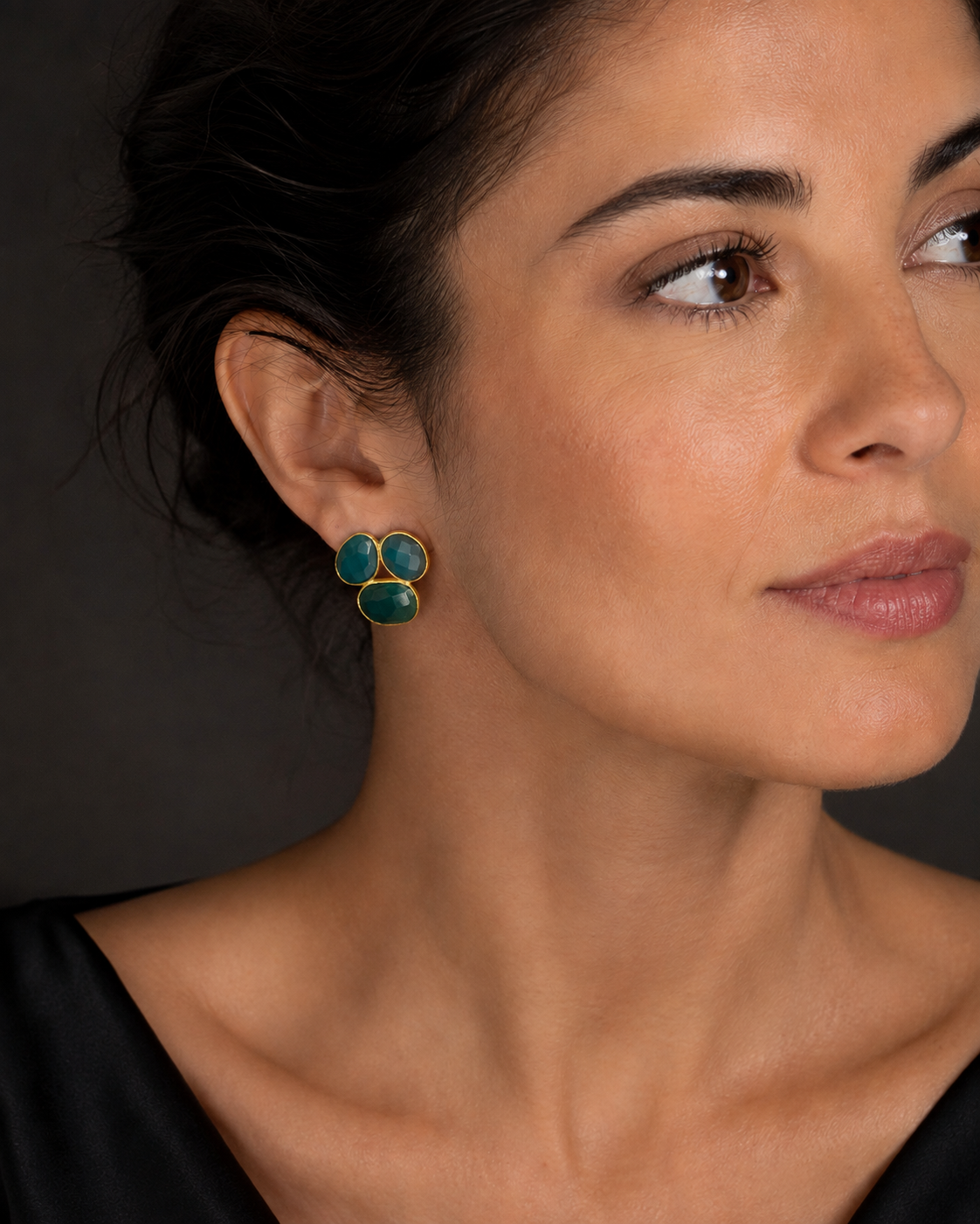 Verdant Petal — earrings — view 8