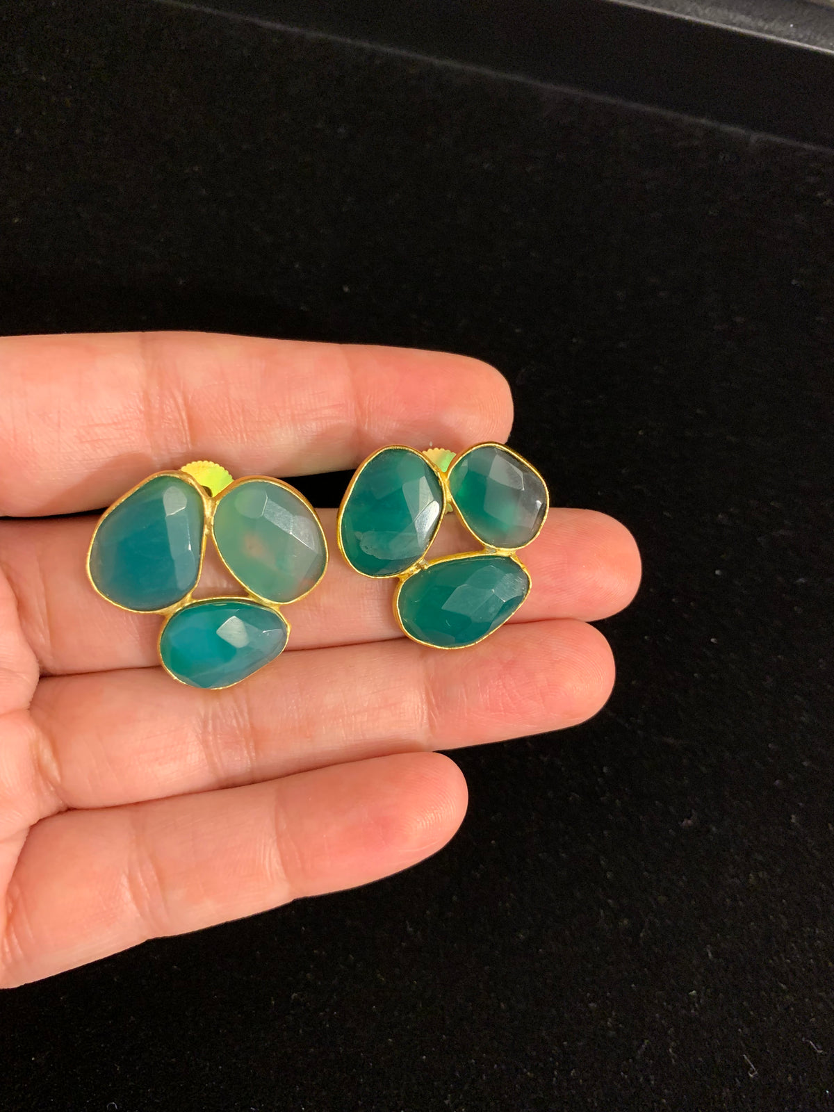 Verdant Petal — earrings — view 9