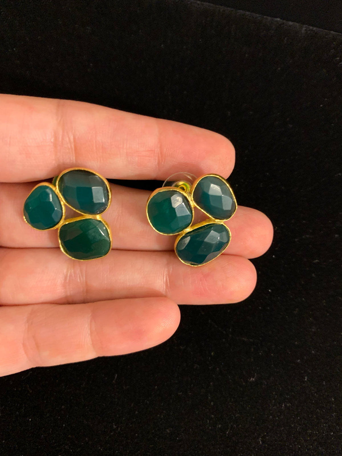 Verdant Petal — earrings — view 10