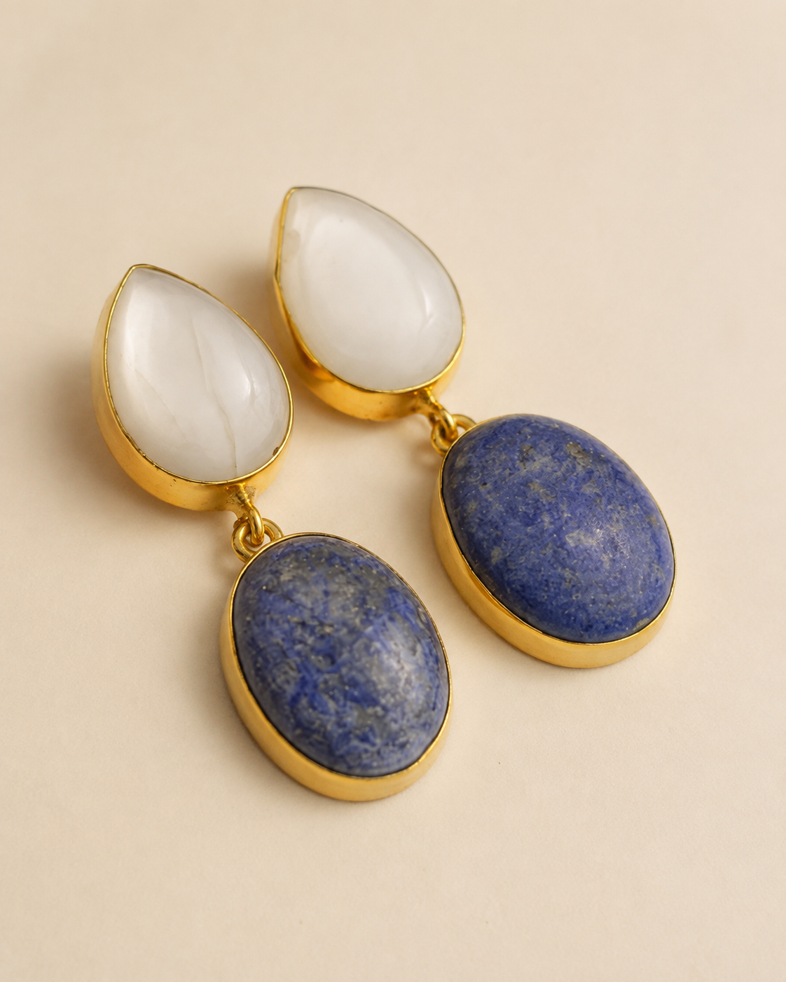 Cloud & Ocean — earrings — view 2