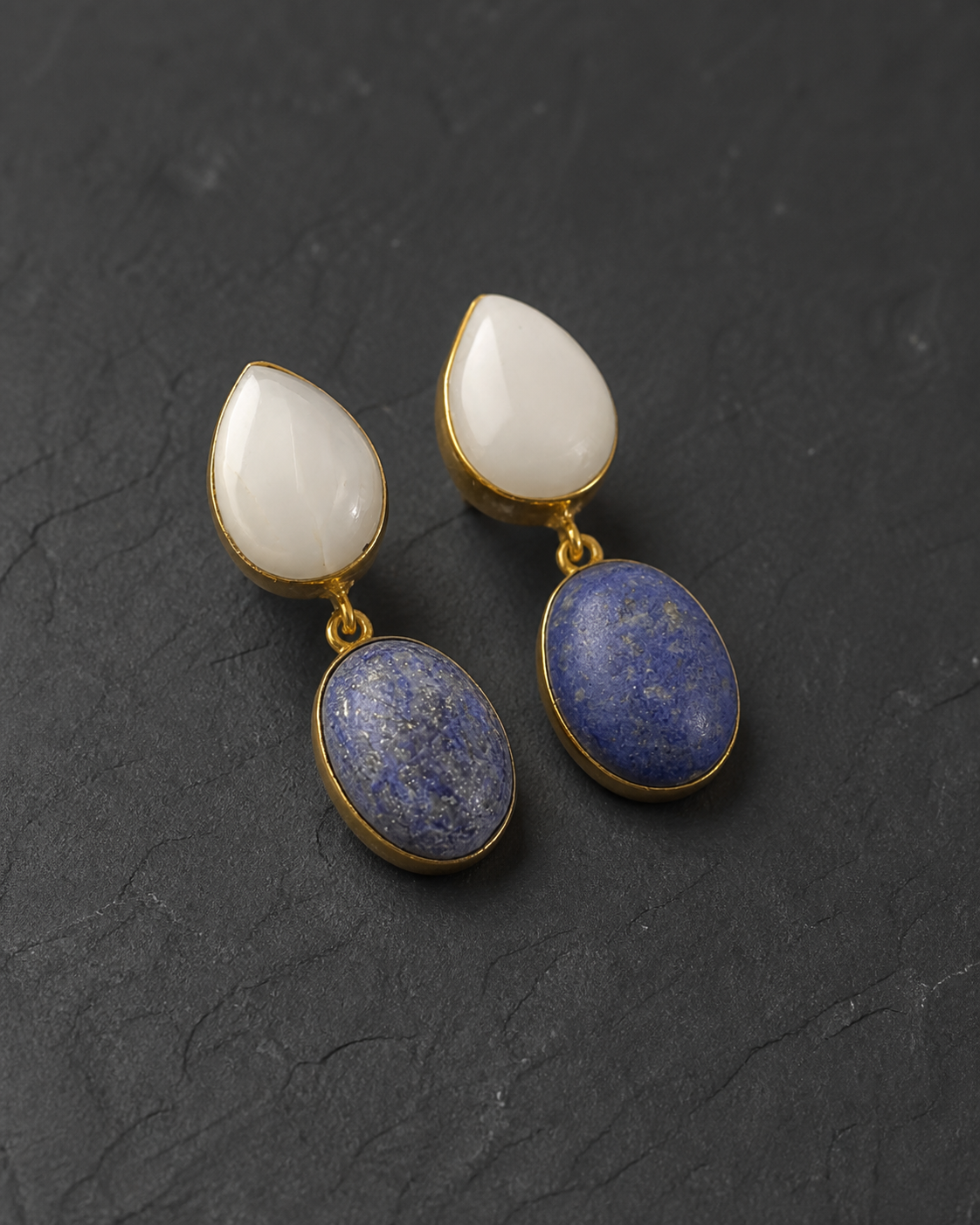 Cloud & Ocean — earrings — view 3