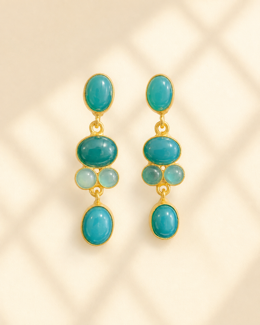 Aqua Royale — earrings — view 1