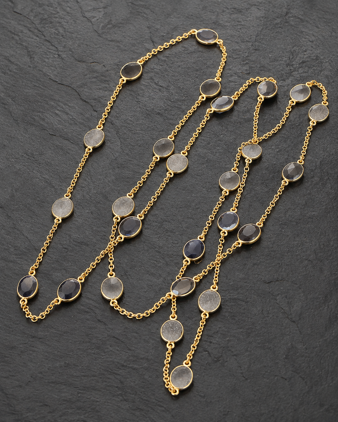 Midnight Stardust Chain — necklace — view 3