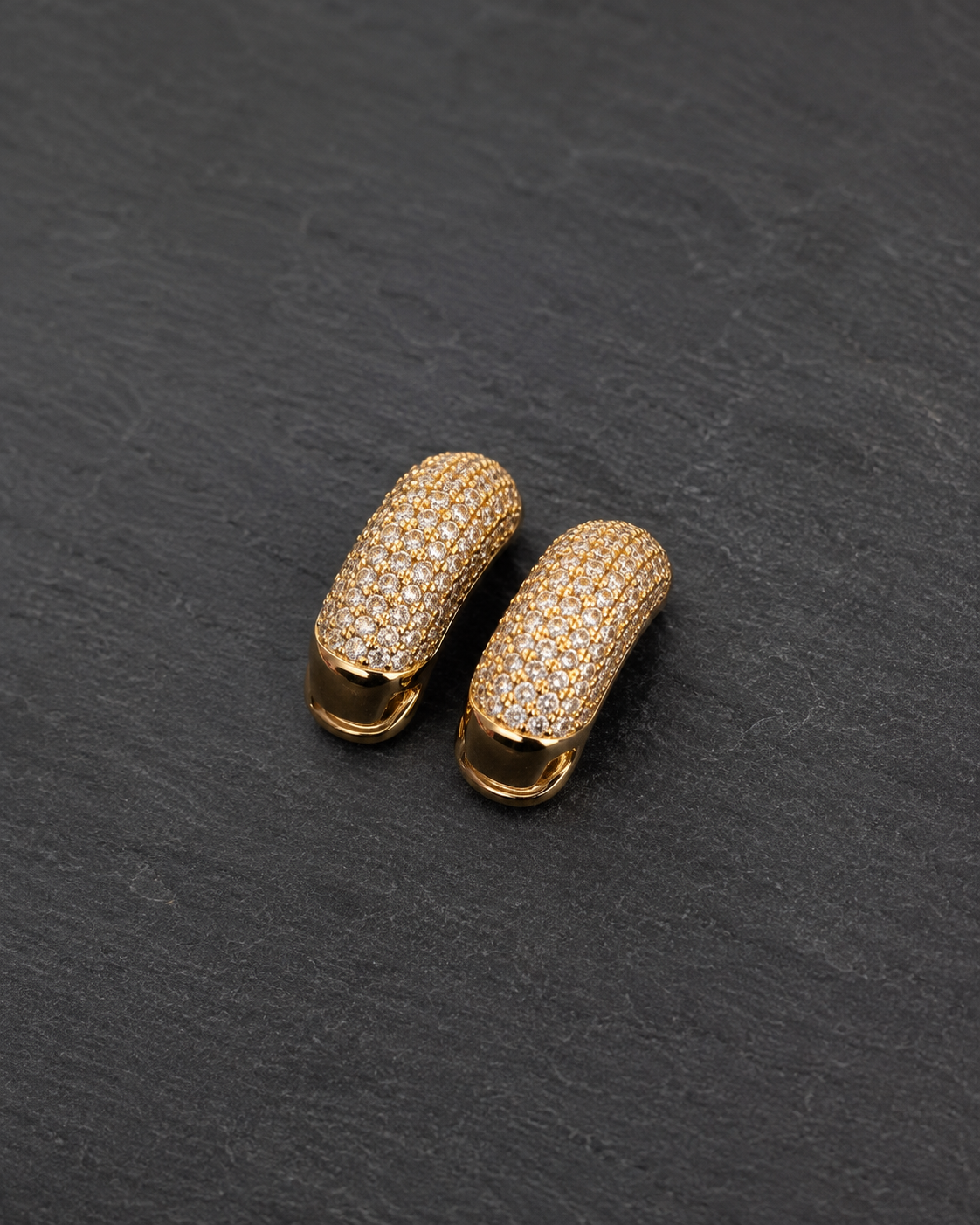 Golden Glimmer — earrings — view 3