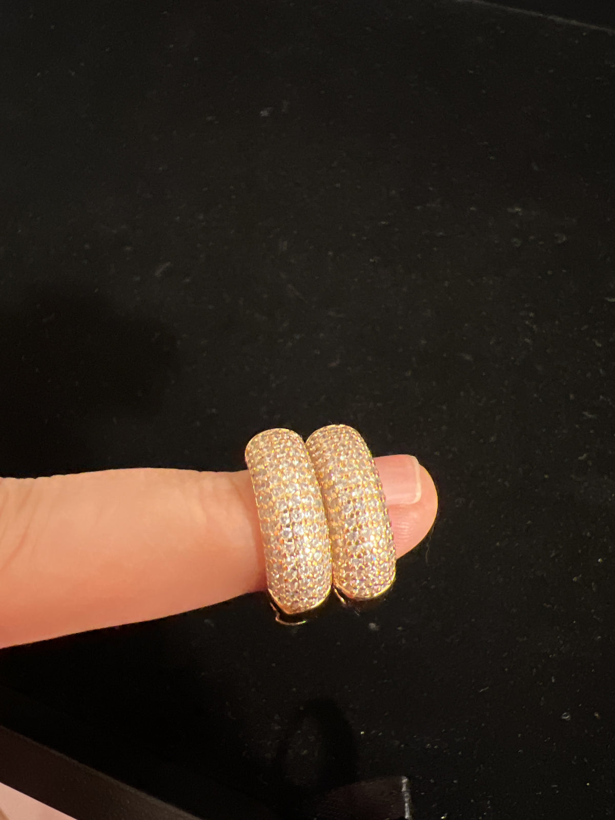 Golden Glimmer — earrings — view 5