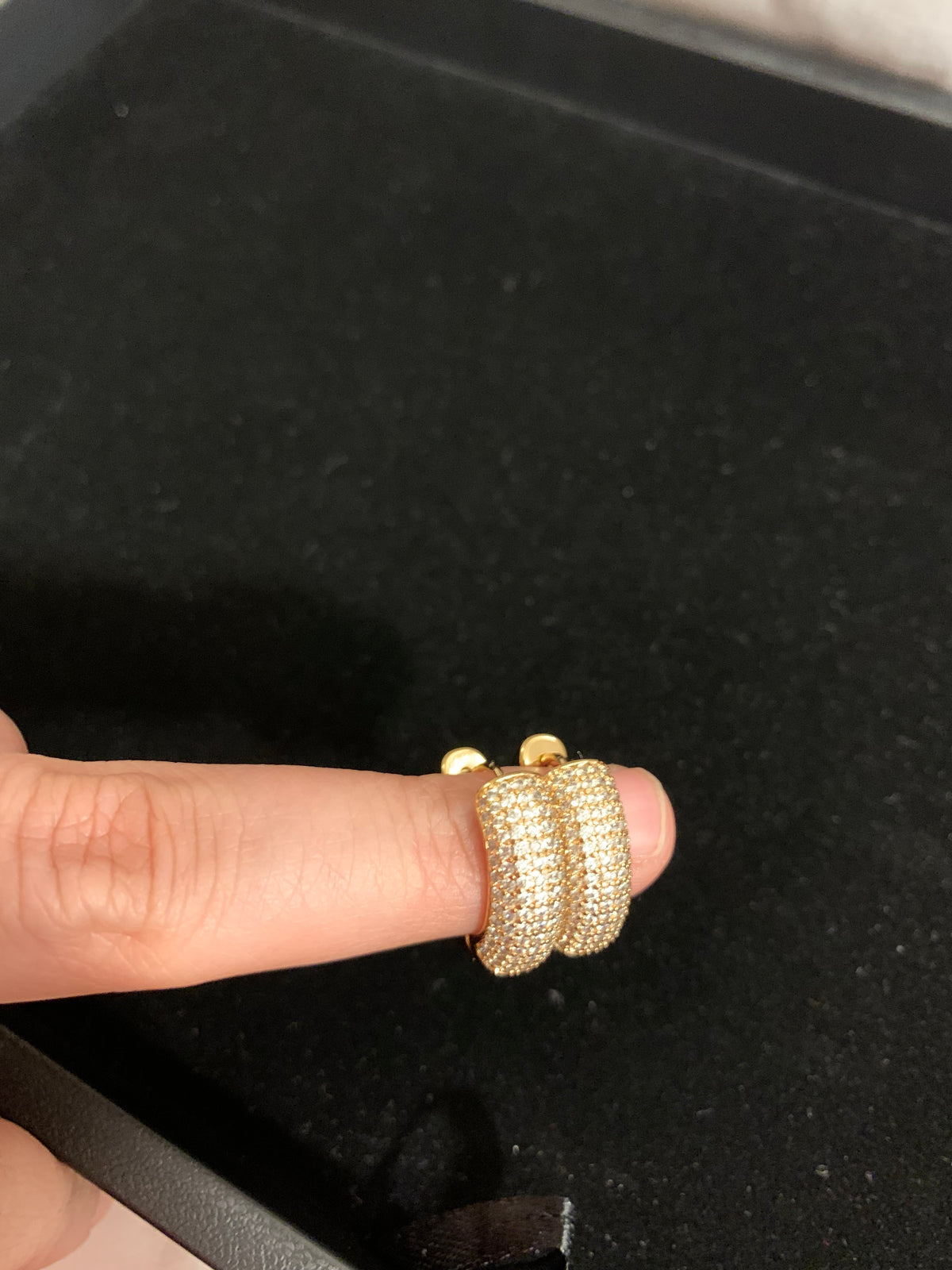 Golden Glimmer — earrings — view 6