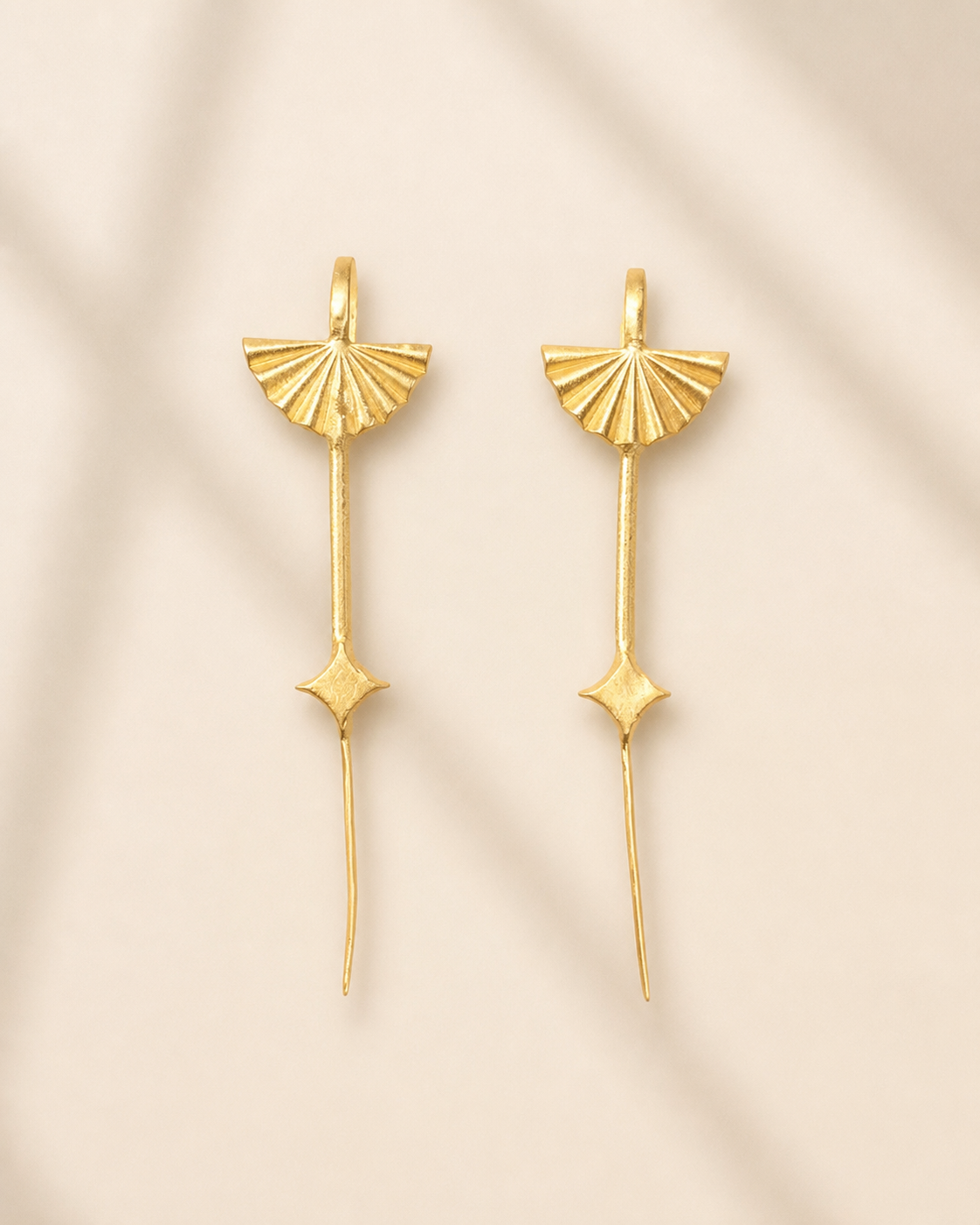Golden Horizon — earrings — view 1