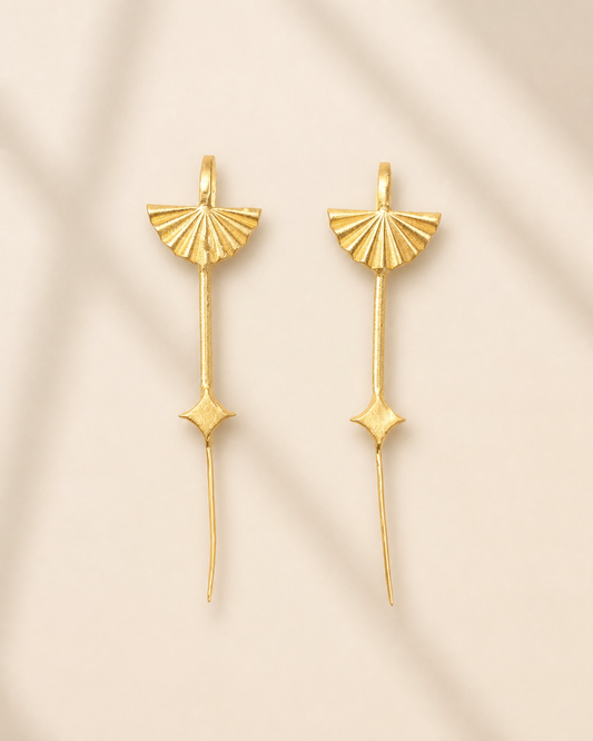 Golden Horizon — earrings — view 1