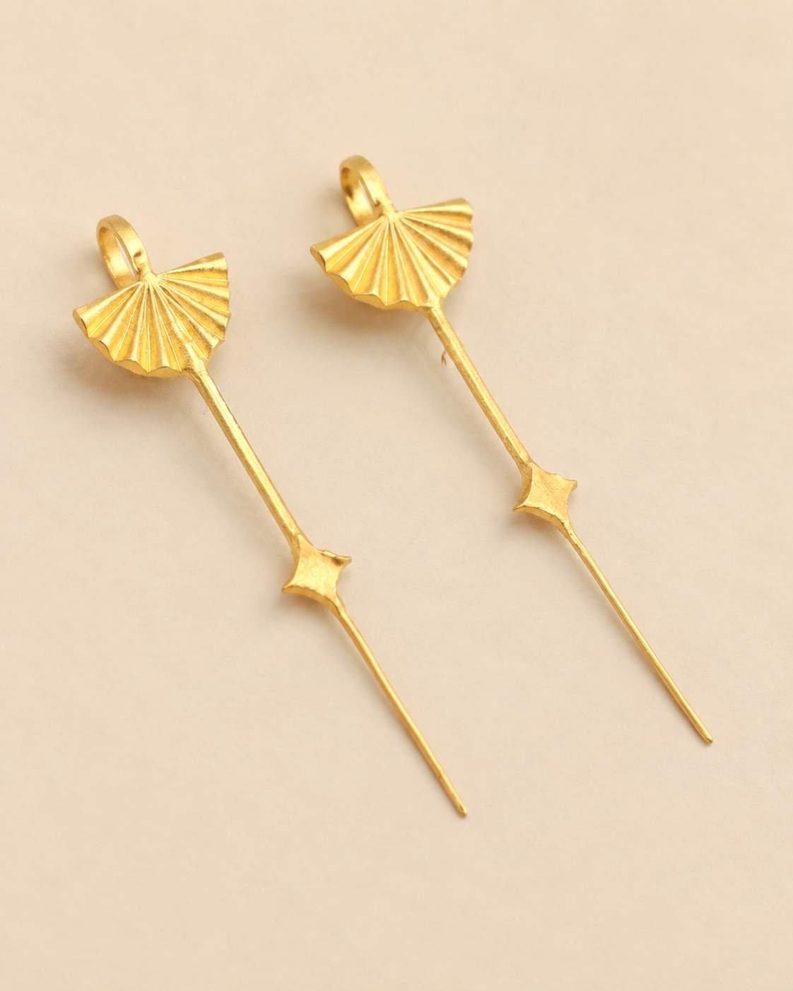 Golden Horizon — earrings — view 2