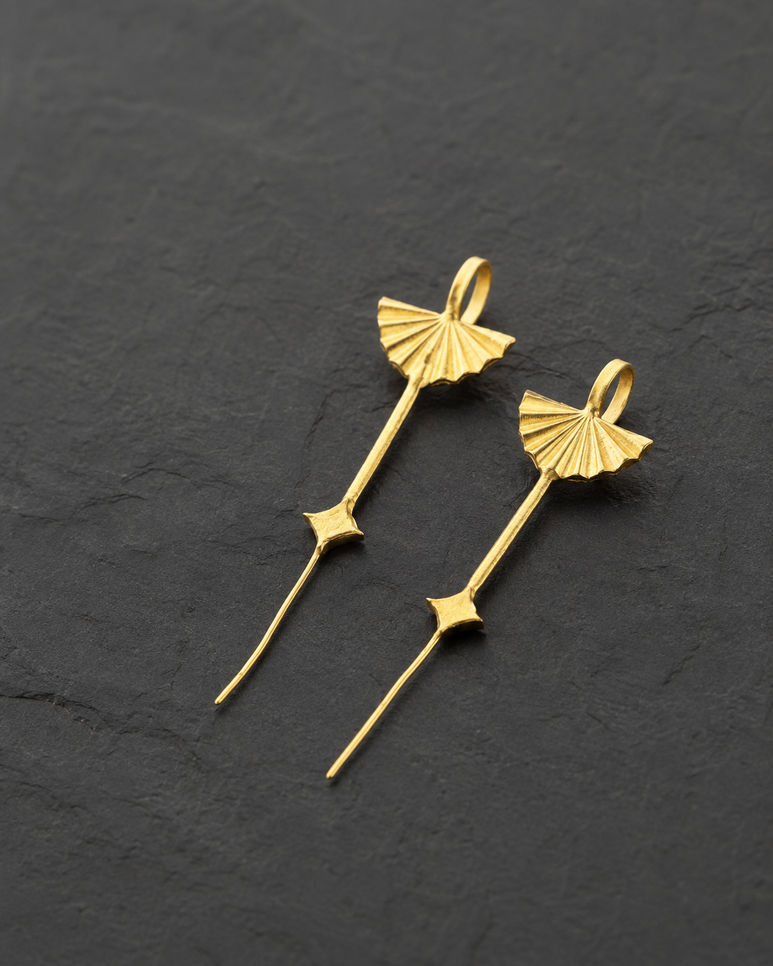 Golden Horizon — earrings — view 3