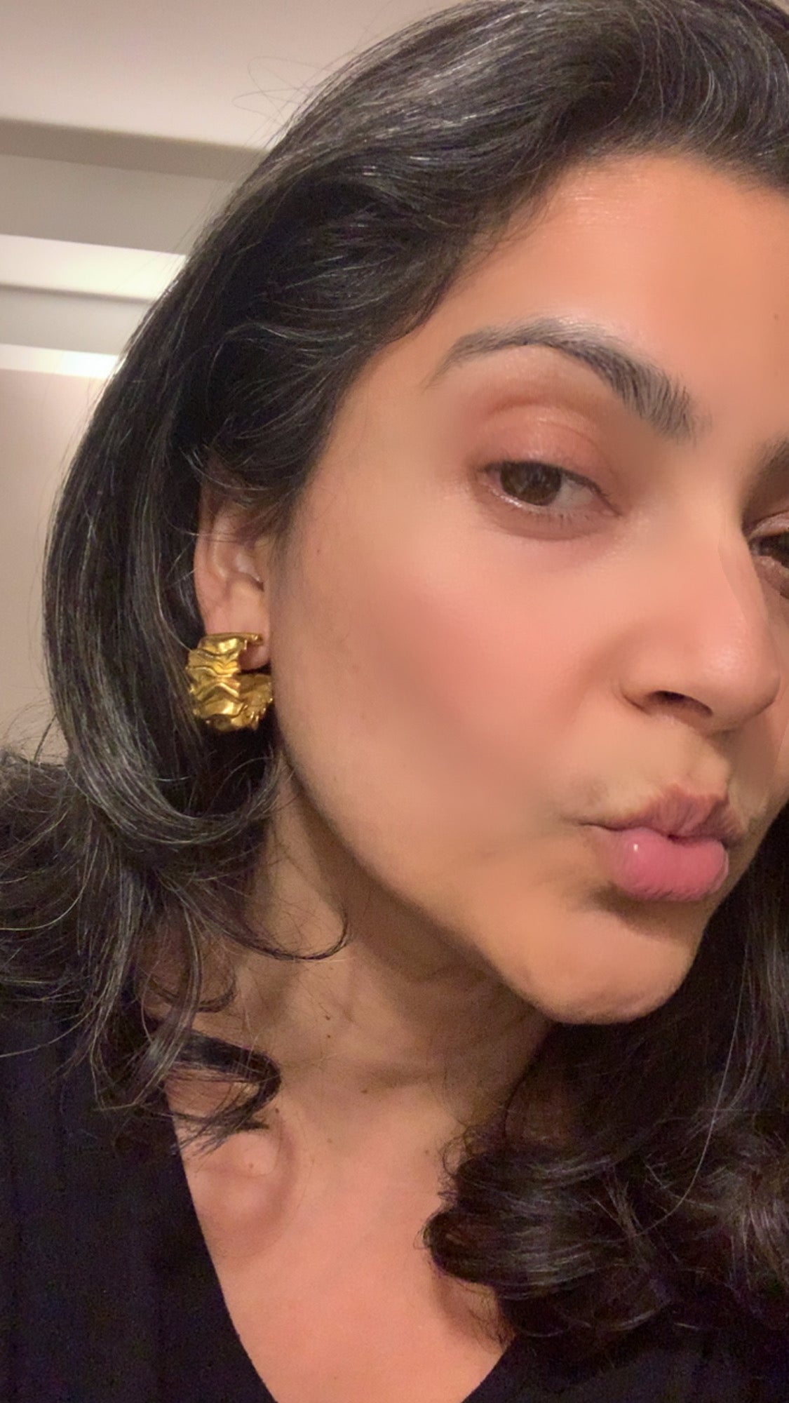 Golden Wave — earrings — view 7