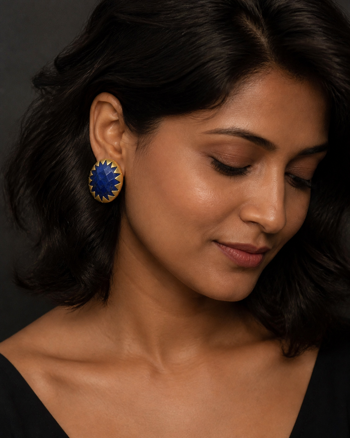 Royal Lapis — earrings — view 4